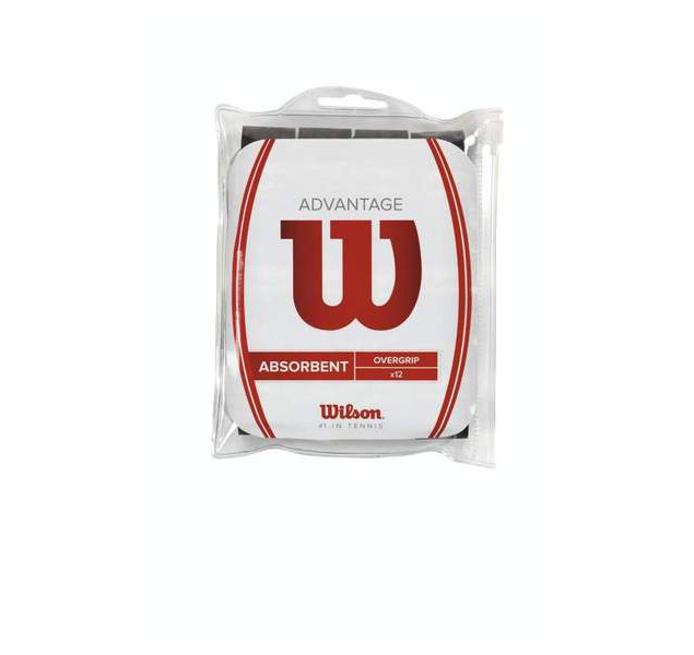 BOLSA DE 12 OVERGRIPS WILSON - Overgrips Para Palas De Padel Wilson