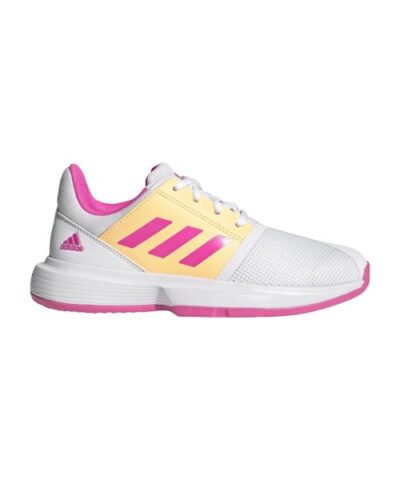 zapatilla de padel Adidas Courtjam XJ white